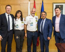 Homenajes por el Campeonato del Mundo Cross Country T3