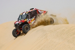 Polaris bajando las primeras dunas