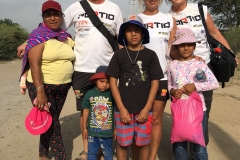 Los niños, lo mejor del rally